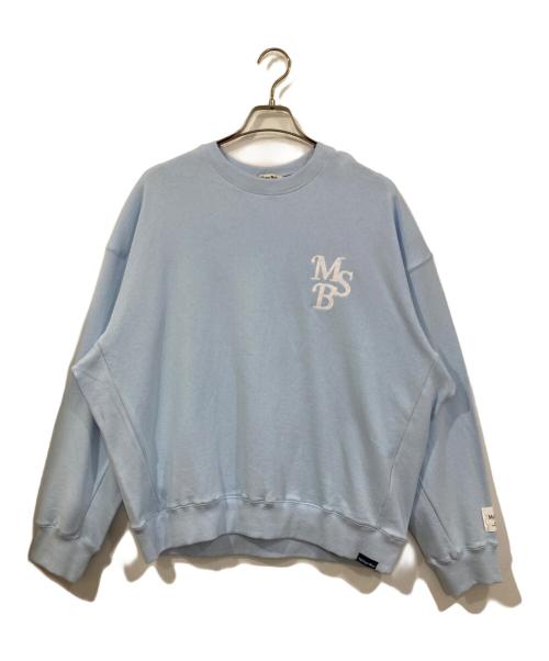 My Sugar Babe（マイシュガーベイブ）My Sugar Babe (マイシュガーベイブ) ロゴ刺繍スウェット ブルー サイズ:Lの古着・服飾アイテム