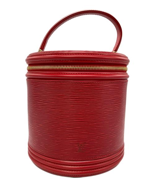LOUIS VUITTON（ルイ ヴィトン）LOUIS VUITTON (ルイ ヴィトン) バニティバッグ カスティリアン・ レッドの古着・服飾アイテム