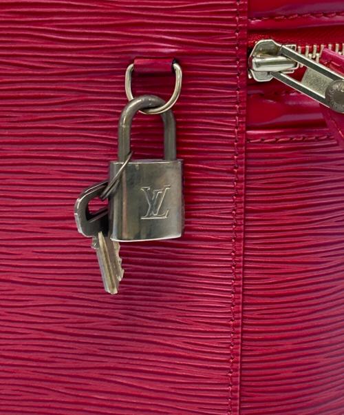 LOUIS VUITTON（ルイ ヴィトン）LOUIS VUITTON (ルイ ヴィトン) バニティバッグ カスティリアン・ レッドの古着・服飾アイテム