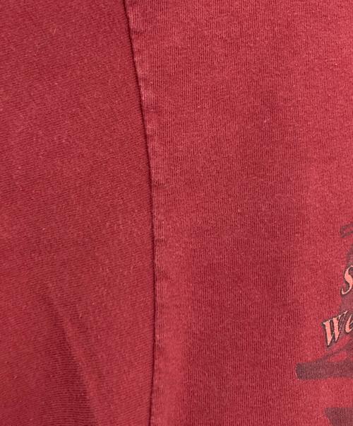 HARLEY-DAVIDSON（ハーレーダビッドソン）HARLEY-DAVIDSON (ハーレーダビッドソン) プリントTシャツ レッド サイズ:XLの古着・服飾アイテム