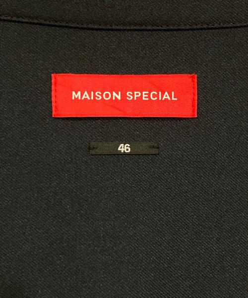 MAISON SPECIAL（メゾンスペシャル）MAISON SPECIAL (ビブラムソル) シャツブルゾン ネイビー サイズ:46の古着・服飾アイテム