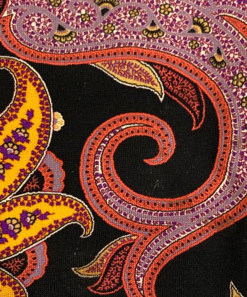 ETRO（エトロ）ETRO (エトロ) ペイズリージャージーワンピース ブラック サイズ:40の古着・服飾アイテム