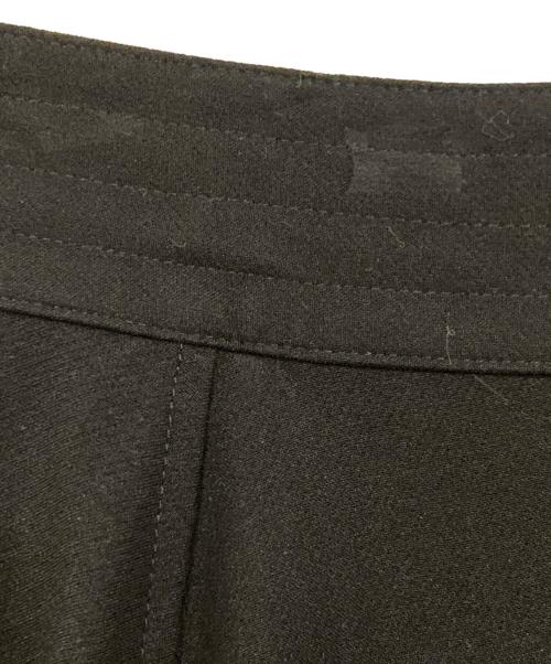 BLUE LABEL CRESTBRIDGE（ブルーレーベルクレストブリッジ）BLUE LABEL CRESTBRIDGE (ブルーレーベルクレストブリッジ) レイヤードチェックスカート ブラック×レッド サイズ:34の古着・服飾アイテム