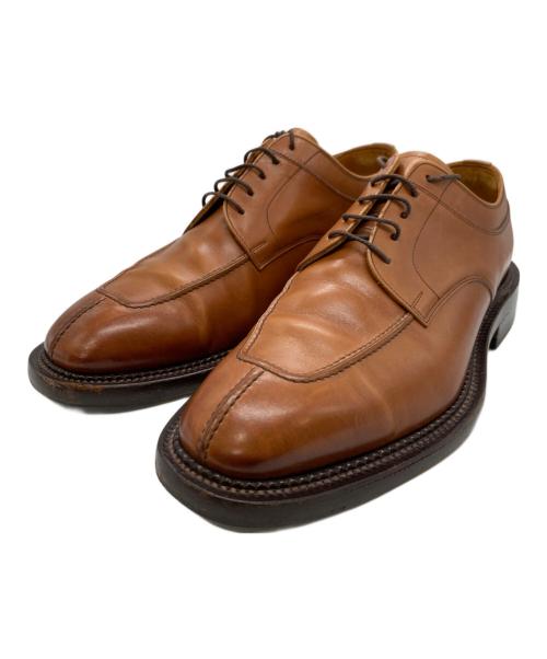 SCOTCH GRAIN（スコッチグレイン）SCOTCH GRAIN (スコッチグレイン) Uチップダービーシューズ ブラウン サイズ:26 1/2cmの古着・服飾アイテム