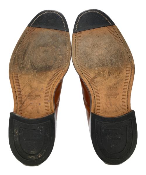 SCOTCH GRAIN（スコッチグレイン）SCOTCH GRAIN (スコッチグレイン) Uチップダービーシューズ ブラウン サイズ:26 1/2cmの古着・服飾アイテム