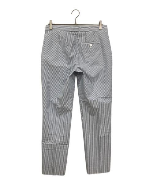 POLO RALPH LAUREN（ポロ・ラルフローレン）POLO RALPH LAUREN (ポロ・ラルフローレン) シアサッカーテーパードパンツ ブルー サイズ:4の古着・服飾アイテム