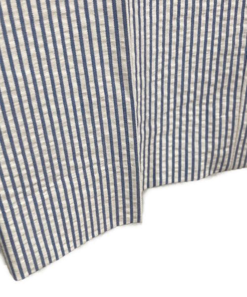 POLO RALPH LAUREN（ポロ・ラルフローレン）POLO RALPH LAUREN (ポロ・ラルフローレン) シアサッカーテーパードパンツ ブルー サイズ:4の古着・服飾アイテム