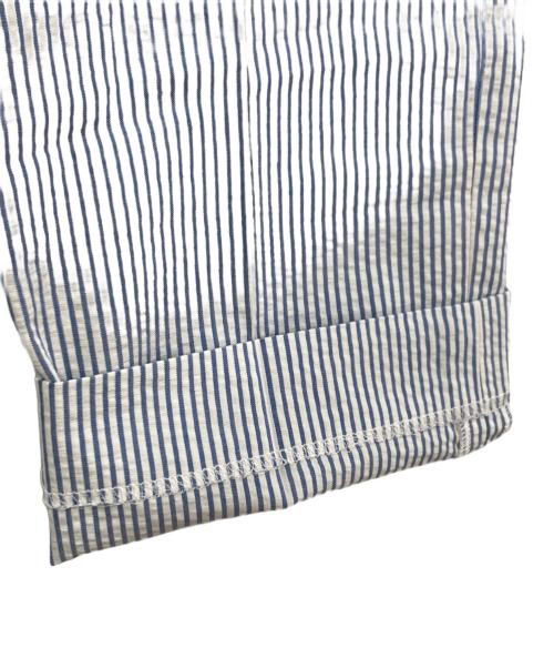 POLO RALPH LAUREN（ポロ・ラルフローレン）POLO RALPH LAUREN (ポロ・ラルフローレン) シアサッカーテーパードパンツ ブルー サイズ:4の古着・服飾アイテム