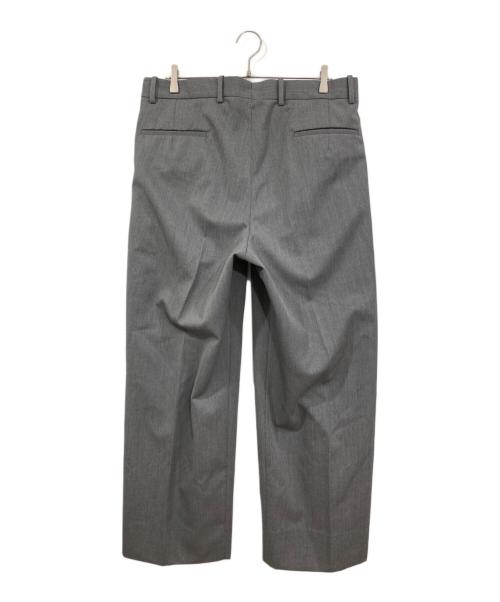 BEAUTY&YOUTH（ビューティーアンドユース）BEAUTY&YOUTH (ビューティーアンドユース) TW サージ 2P ビッグシルエット パンツ グレー サイズ:XLの古着・服飾アイテム