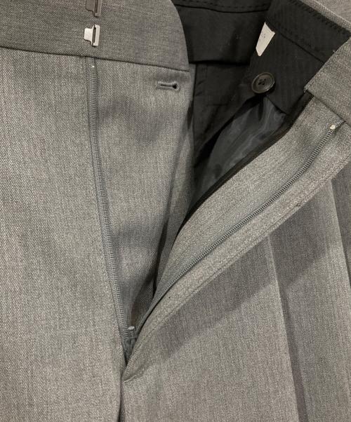 BEAUTY&YOUTH（ビューティーアンドユース）BEAUTY&YOUTH (ビューティーアンドユース) TW サージ 2P ビッグシルエット パンツ グレー サイズ:XLの古着・服飾アイテム