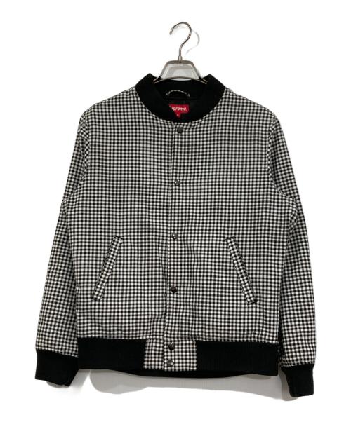 SUPREME（シュプリーム）SUPREME (シュプリーム) Plaid Bomber ブラック サイズ:Mの古着・服飾アイテム