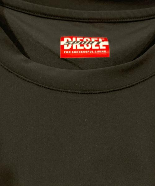 DIESEL（ディーゼル）DIESEL (ディーゼル) AMTEE-LAUREN-WT17 ブラック×グリーン サイズ:Sの古着・服飾アイテム