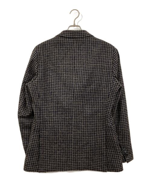 SHIPS（シップス）SHIPS (シップス) マルゾット ハウンズトゥース チェック ジャケット グレー サイズ:50の古着・服飾アイテム