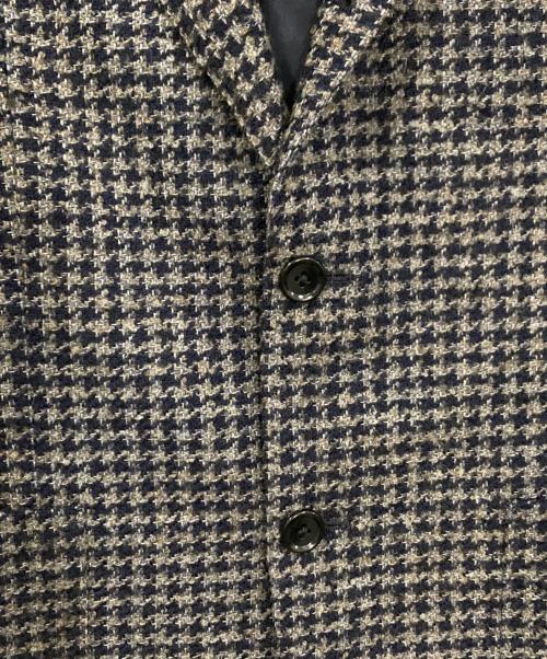 SHIPS（シップス）SHIPS (シップス) マルゾット ハウンズトゥース チェック ジャケット グレー サイズ:50の古着・服飾アイテム
