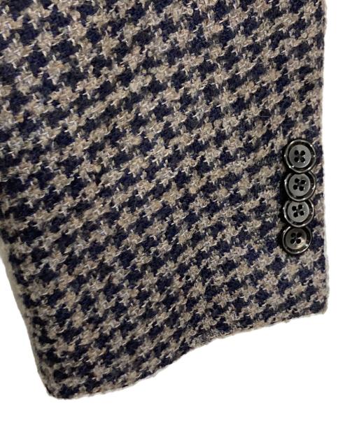 SHIPS（シップス）SHIPS (シップス) マルゾット ハウンズトゥース チェック ジャケット グレー サイズ:50の古着・服飾アイテム