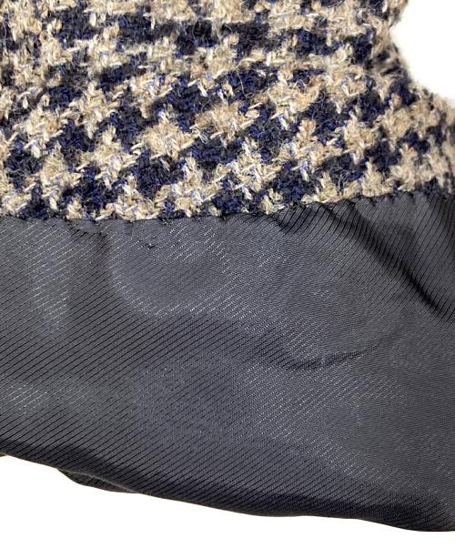 SHIPS（シップス）SHIPS (シップス) マルゾット ハウンズトゥース チェック ジャケット グレー サイズ:50の古着・服飾アイテム