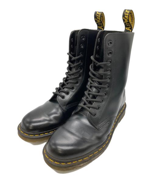Dr.Martens（ドクターマーチン）Dr.Martens (ドクターマーチン) 10ホールブーツ ブラック サイズ:UK7の古着・服飾アイテム