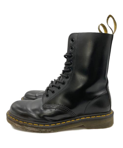Dr.Martens（ドクターマーチン）Dr.Martens (ドクターマーチン) 10ホールブーツ ブラック サイズ:UK7の古着・服飾アイテム