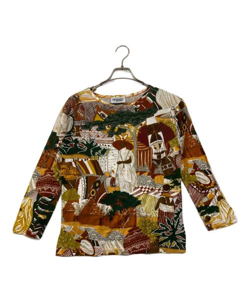 missoni sports（ミッソーニスポーツ）MISSONI SPORTS (ミッソーニスポーツ) 総柄セットアップ ブラウン サイズ:Sの古着・服飾アイテム