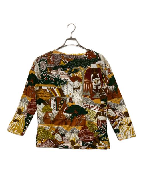 missoni sports（ミッソーニスポーツ）MISSONI SPORTS (ミッソーニスポーツ) 総柄セットアップ ブラウン サイズ:Sの古着・服飾アイテム