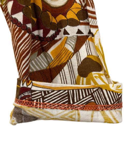 missoni sports（ミッソーニスポーツ）MISSONI SPORTS (ミッソーニスポーツ) 総柄セットアップ ブラウン サイズ:Sの古着・服飾アイテム