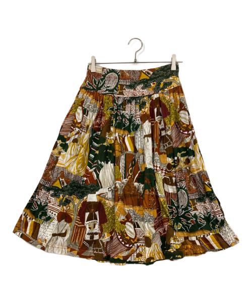 missoni sports（ミッソーニスポーツ）MISSONI SPORTS (ミッソーニスポーツ) 総柄セットアップ ブラウン サイズ:Sの古着・服飾アイテム