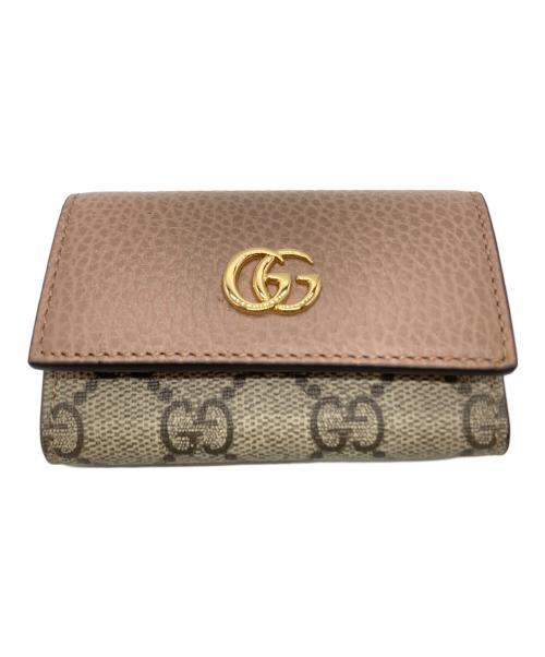 GUCCI（グッチ）GUCCI (グッチ) 6連キーケース ベージュの古着・服飾アイテム