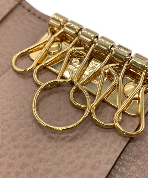 GUCCI（グッチ）GUCCI (グッチ) 6連キーケース ベージュの古着・服飾アイテム