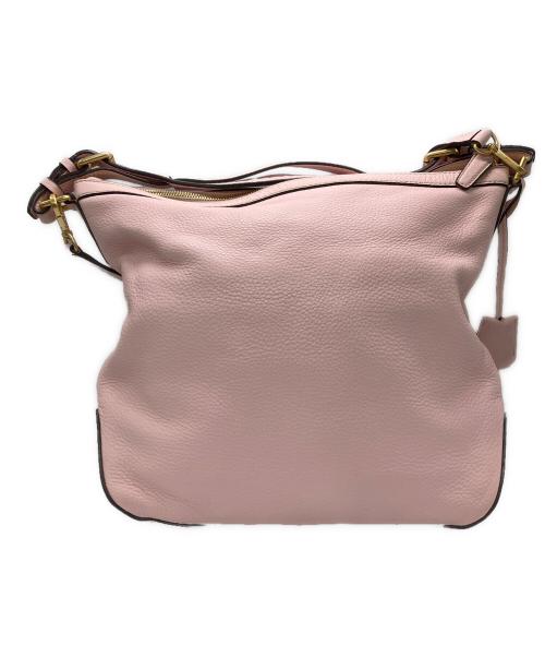 MCM（エムシーエム）MCM (エムシーエム) 2WAYショルダーバッグ ピンクの古着・服飾アイテム