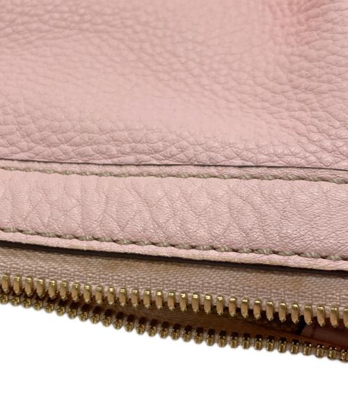 MCM（エムシーエム）MCM (エムシーエム) 2WAYショルダーバッグ ピンクの古着・服飾アイテム