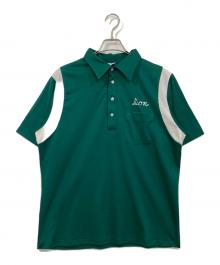 Hilton（ヒルトン）の古着「ボーリングシャツ」｜グリーン