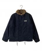 HOUSTON×ONE PIECEヒューストン×ワンピース）の古着「Ｎ-1デッキジャケット」｜ネイビー