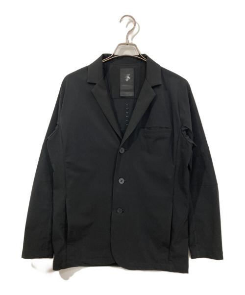 DECENT（デサント）DECENT (デサント) PT ZERO AIRY TAILORED JACKET. ブラック サイズ:Lの古着・服飾アイテム