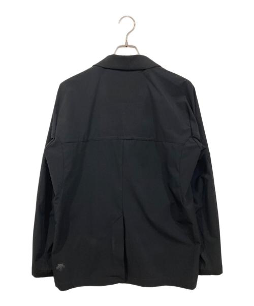 DECENT（デサント）DECENT (デサント) PT ZERO AIRY TAILORED JACKET. ブラック サイズ:Lの古着・服飾アイテム