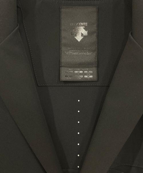 DECENT（デサント）DECENT (デサント) PT ZERO AIRY TAILORED JACKET. ブラック サイズ:Lの古着・服飾アイテム