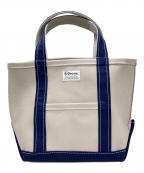 ORCIVALオーシバル）の古着「キャンバストートバッグ」｜グレー×ネイビー