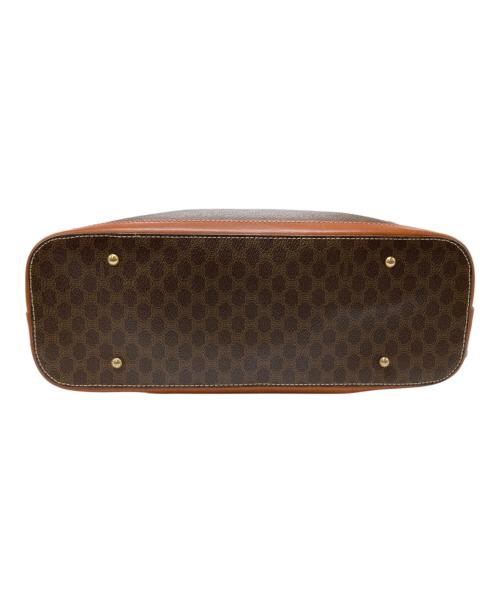 CELINE（セリーヌ）CELINE (セリーヌ) マカダム柄ミニボストンバッグ ブラウンの古着・服飾アイテム