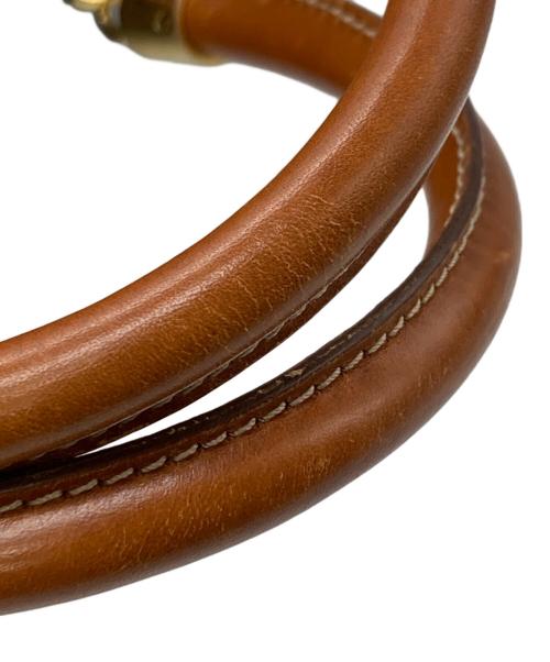 CELINE（セリーヌ）CELINE (セリーヌ) マカダム柄ミニボストンバッグ ブラウンの古着・服飾アイテム