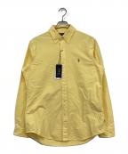 POLO RALPH LAURENポロ・ラルフローレン）の古着「オックスフォードボタンダウンシャツ」｜イエロー