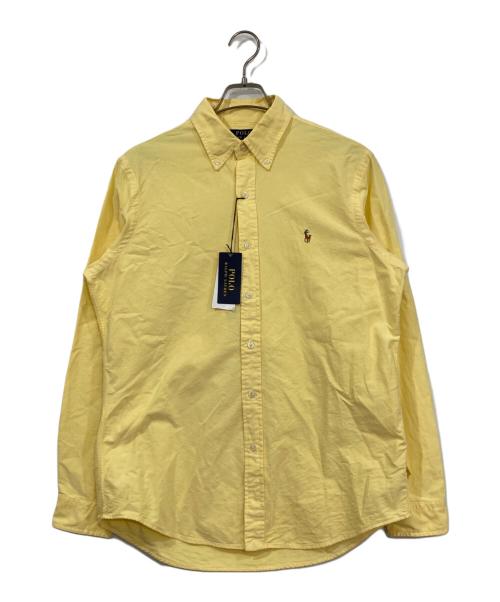 POLO RALPH LAUREN（ポロ・ラルフローレン）POLO RALPH LAUREN (ポロ・ラルフローレン) オックスフォードボタンダウンシャツ イエロー サイズ:Ⅿの古着・服飾アイテム