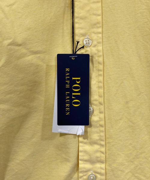 POLO RALPH LAUREN（ポロ・ラルフローレン）POLO RALPH LAUREN (ポロ・ラルフローレン) オックスフォードボタンダウンシャツ イエロー サイズ:Ⅿの古着・服飾アイテム