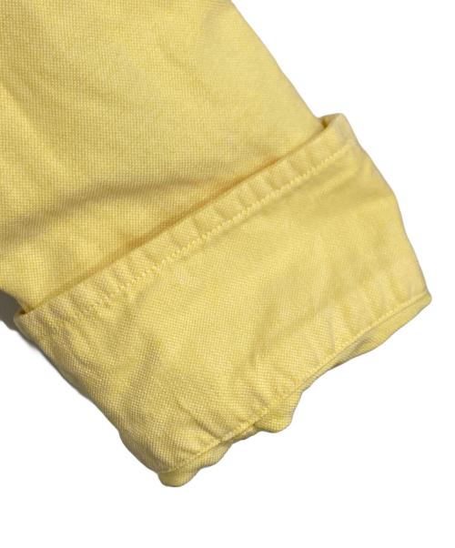 POLO RALPH LAUREN（ポロ・ラルフローレン）POLO RALPH LAUREN (ポロ・ラルフローレン) オックスフォードボタンダウンシャツ イエロー サイズ:Ⅿの古着・服飾アイテム