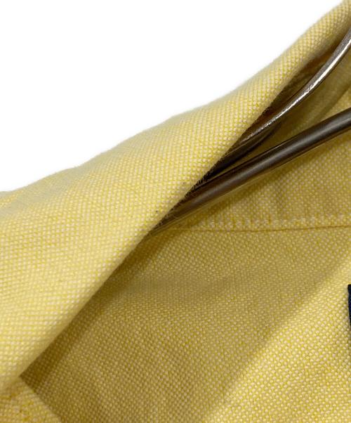 POLO RALPH LAUREN（ポロ・ラルフローレン）POLO RALPH LAUREN (ポロ・ラルフローレン) オックスフォードボタンダウンシャツ イエロー サイズ:Ⅿの古着・服飾アイテム