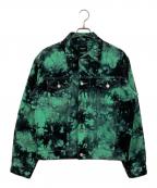 unknownアンノウン）の古着「ダイタイデニムジャケット」｜グリーン