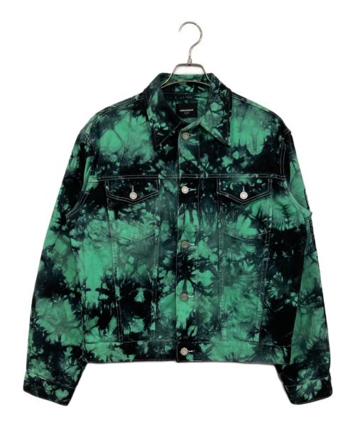 unknown（アンノウン）unknown (アンノウン) ダイタイデニムジャケット グリーン サイズ:Lの古着・服飾アイテム