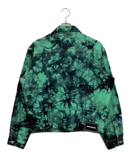 unknown（アンノウン）unknown (アンノウン) ダイタイデニムジャケット グリーン サイズ:Lの古着・服飾アイテム