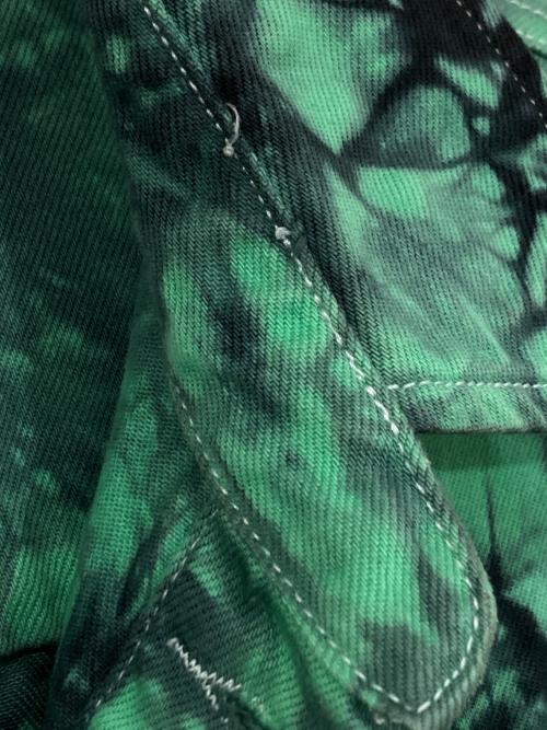 unknown（アンノウン）unknown (アンノウン) ダイタイデニムジャケット グリーン サイズ:Lの古着・服飾アイテム