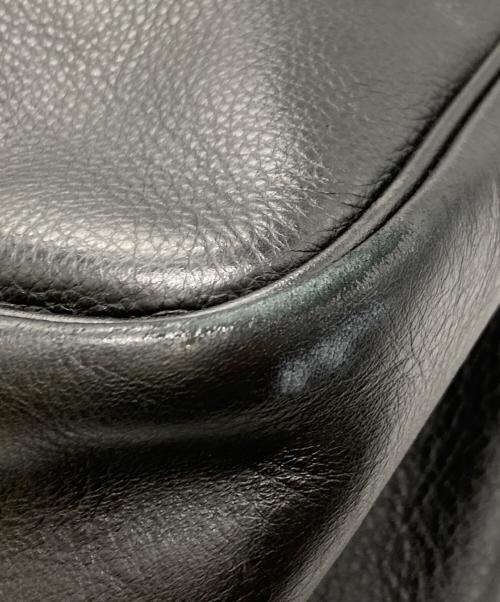 LONGCHAMP（ロンシャン）LONGCHAMP (ロンシャン) レザートートバッグ ブラックの古着・服飾アイテム