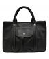 LONGCHAMP（ロンシャン）の古着「レザートートバッグ」｜ブラック