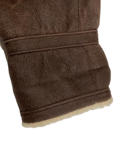 Ron Herman（ロンハーマン）Ron Herman (ロンハーマン) ムートンコート ブラウン サイズ:Lの古着・服飾アイテム